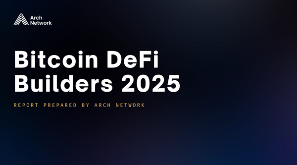 The BTC DeFi Surge: Arch Releases Landmark Survey of 125+ Top Builders