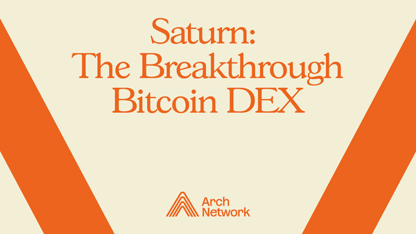 Saturn: The Breakthrough Bitcoin DEX